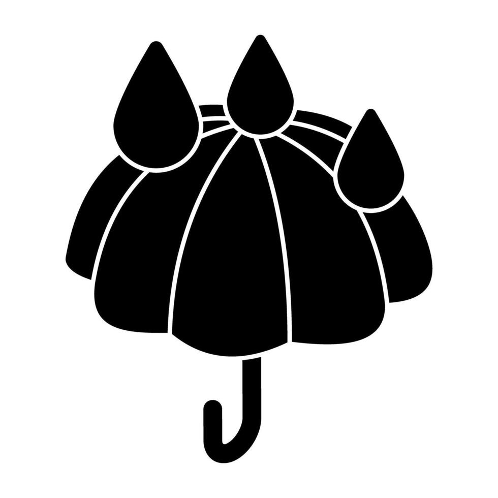 Perfect design icon of umbrella vector