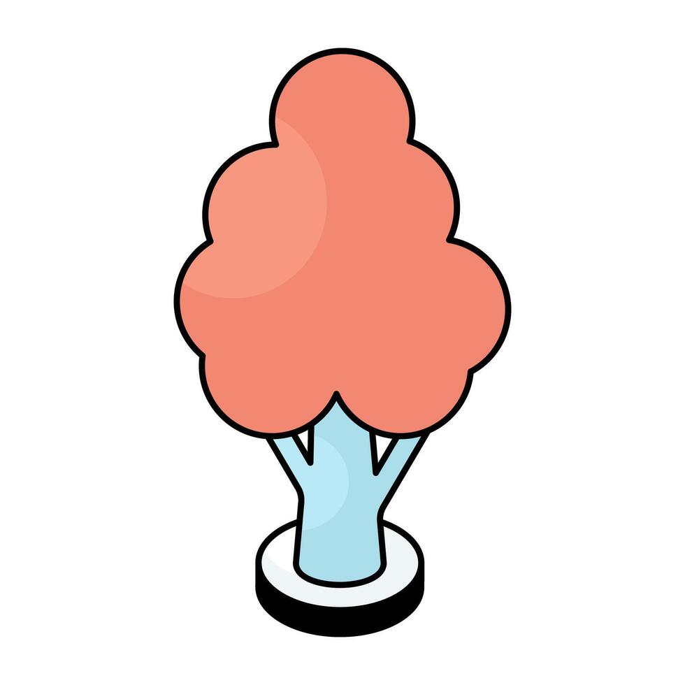 A perfect design icon of conifer vector