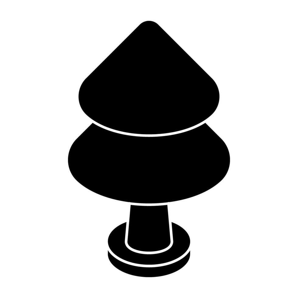 A perfect design icon of conifer vector