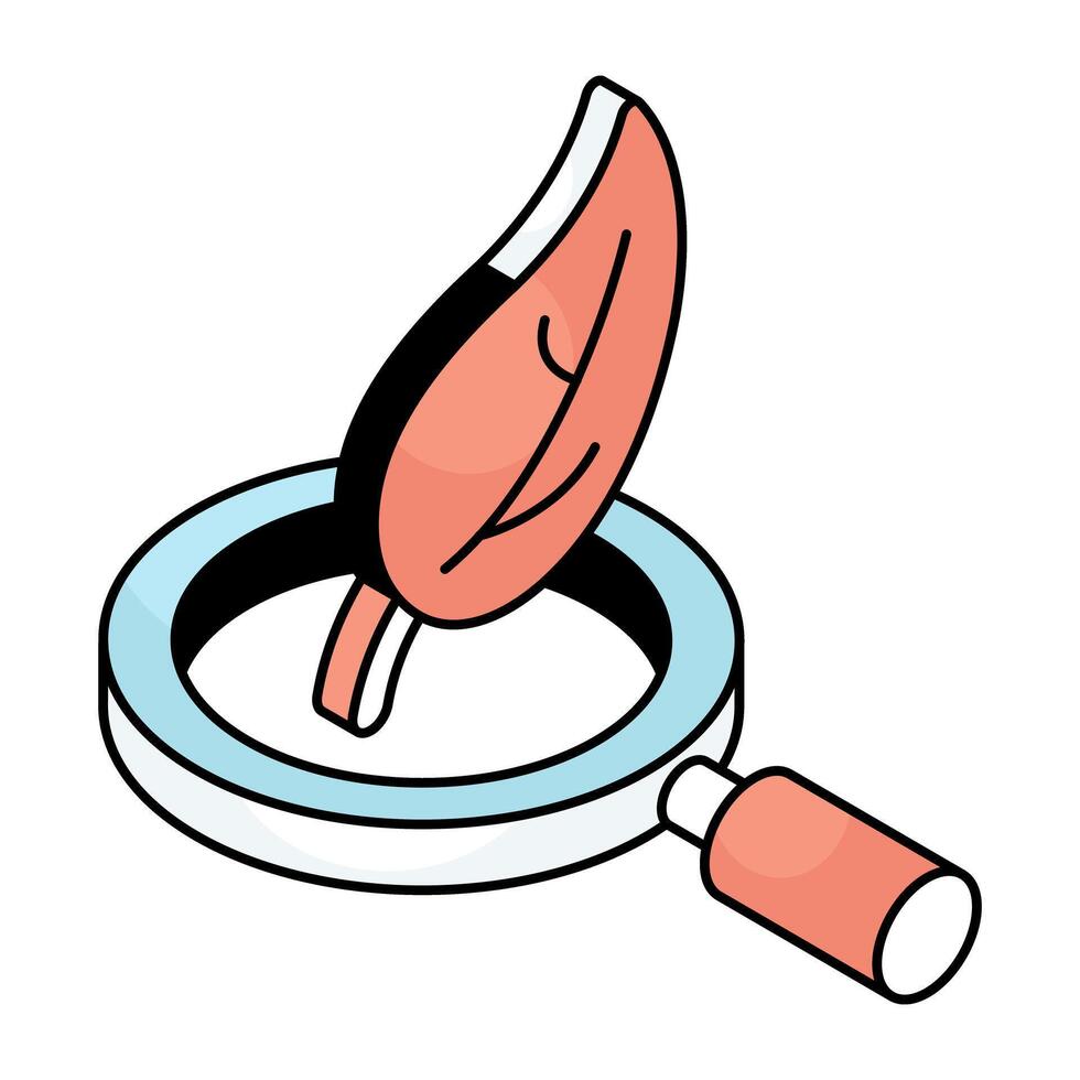 Modern design icon of ecological research vector