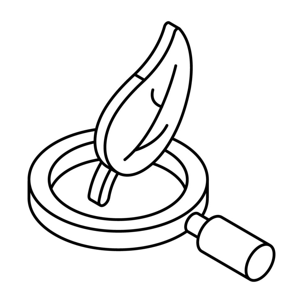 Modern design icon of ecological research vector