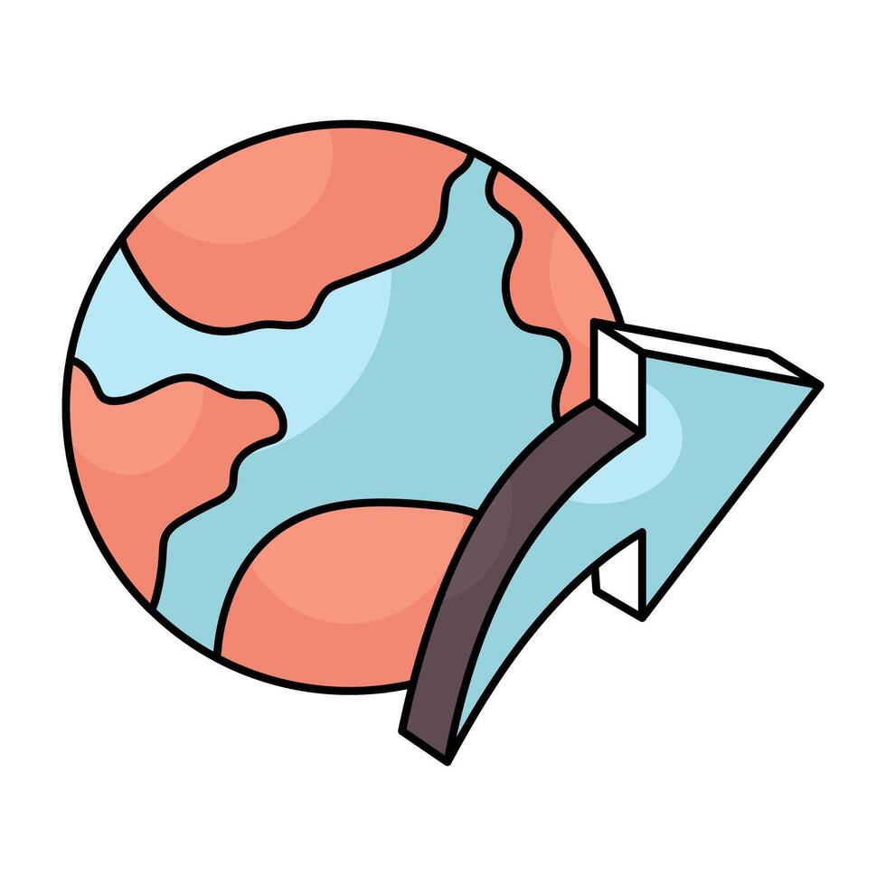 A beautiful design icon of network cloud vector