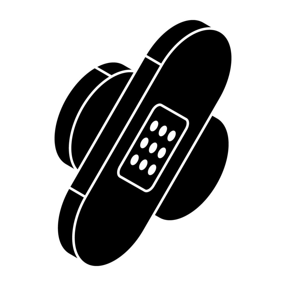 Perfect design icon of first aid bandages vector