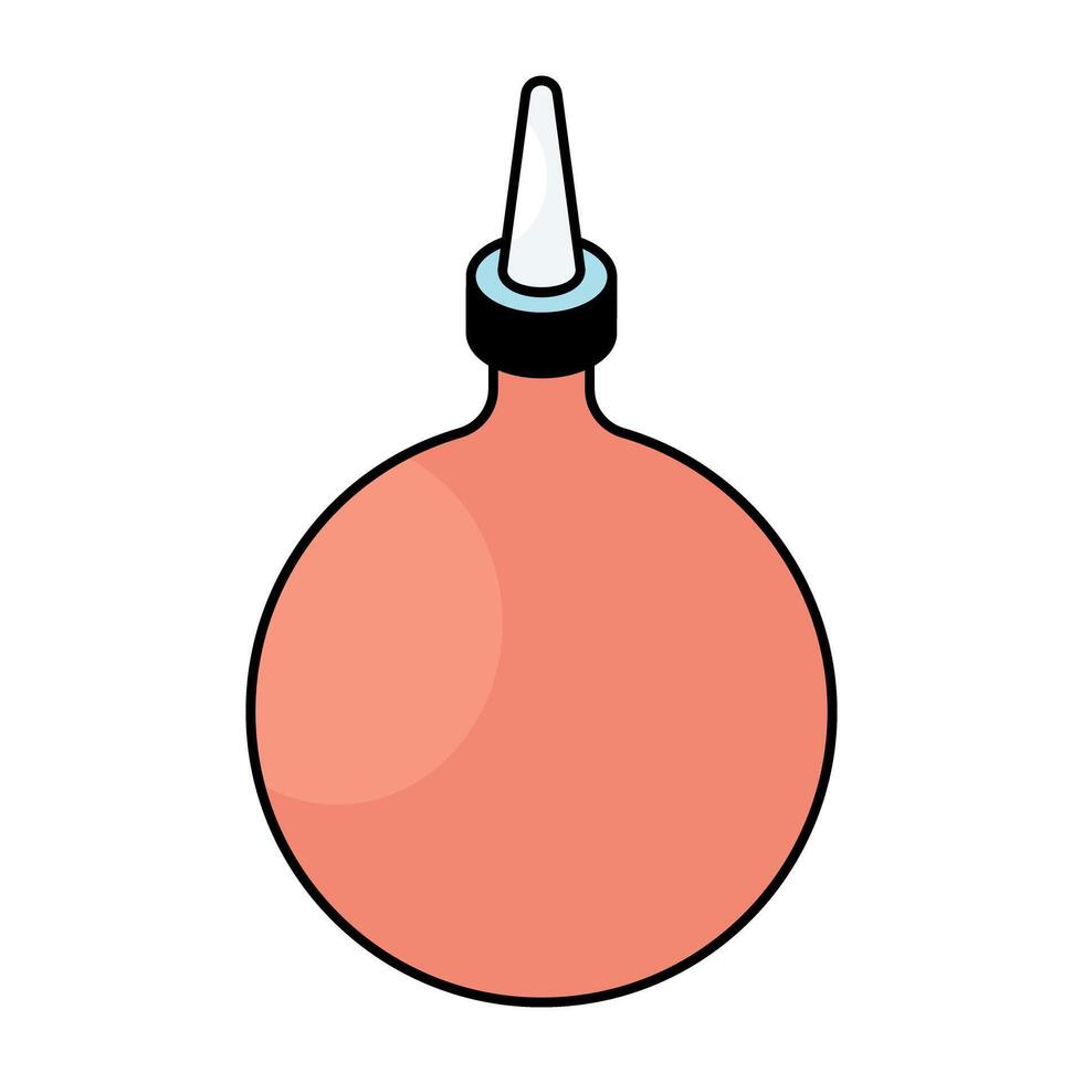 A beautiful design icon of bp inflator vector