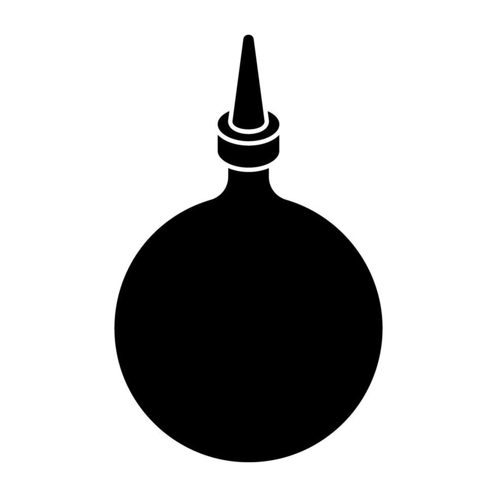 A beautiful design icon of bp inflator vector