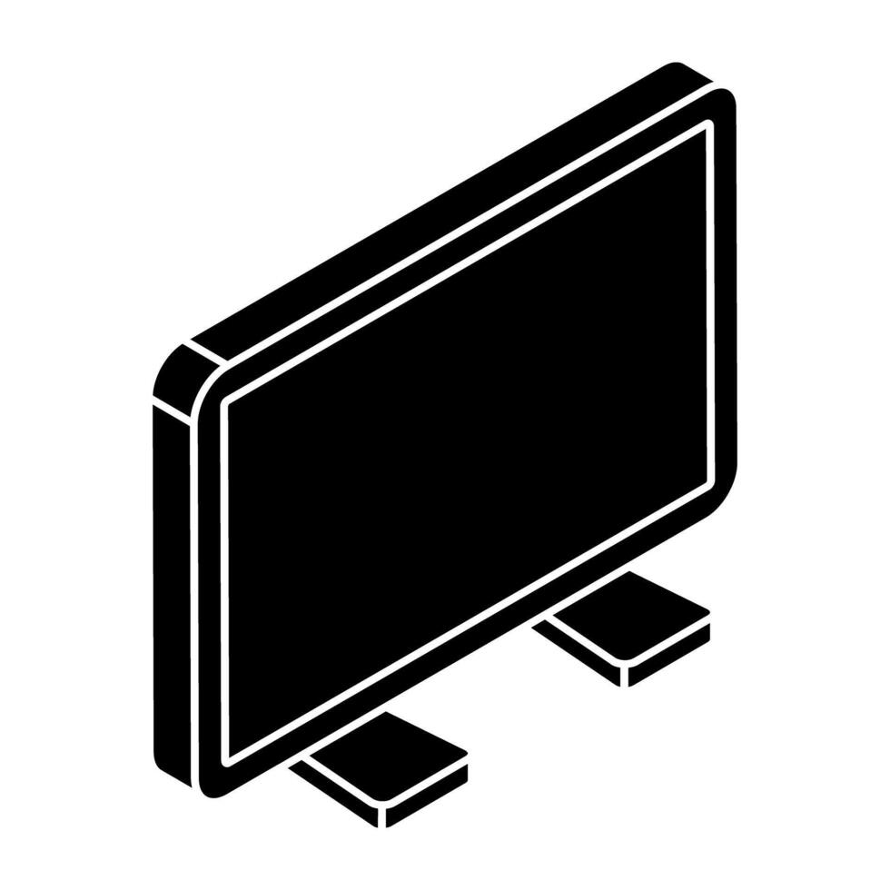 Premium download icon of monitor vector