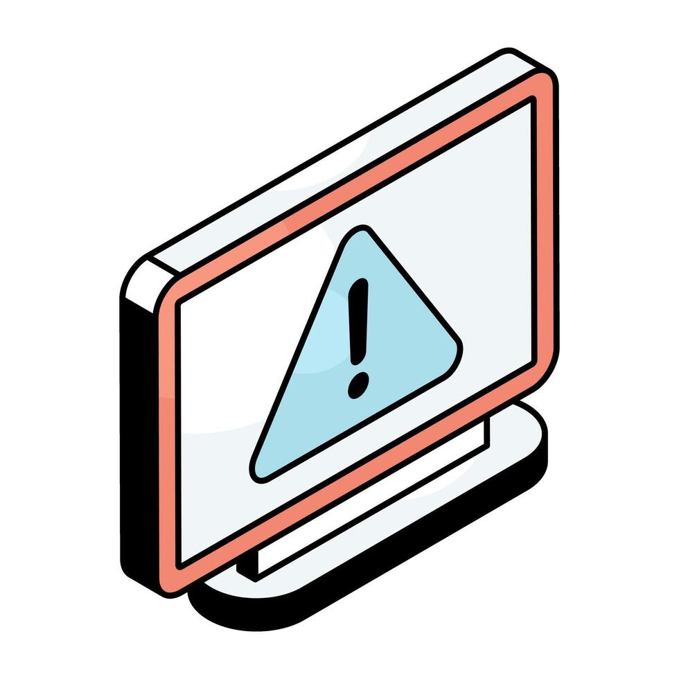 Premium download icon of system error vector