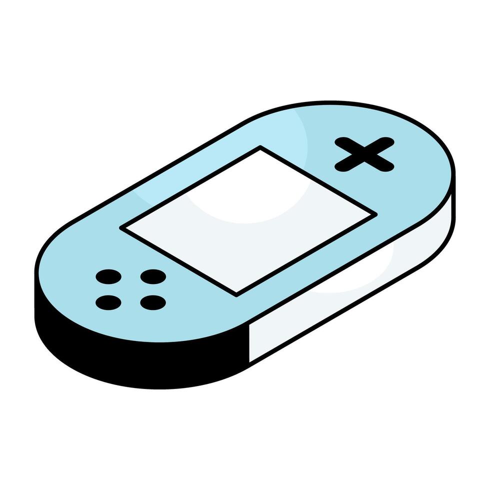 Modern design icon of gamepad vector
