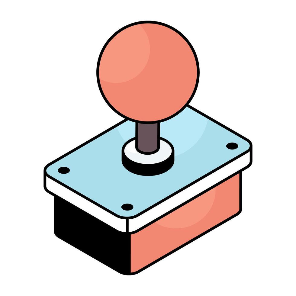 Modern design icon of joystick vector