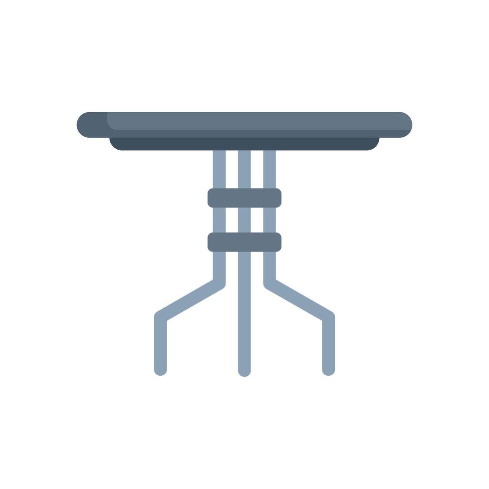 Bar table being part of furniture collection vector