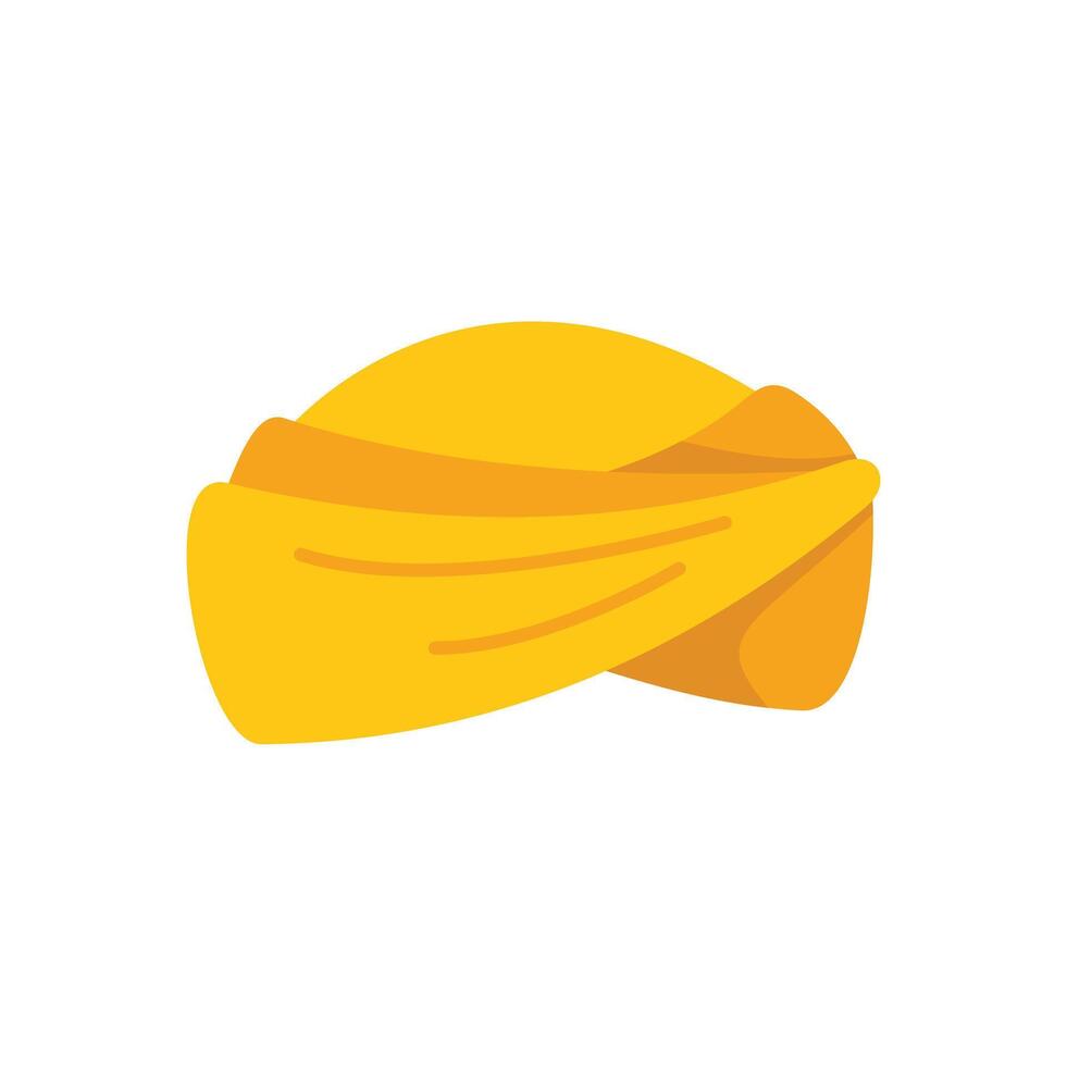 Indian turban representing culture and tradition vector