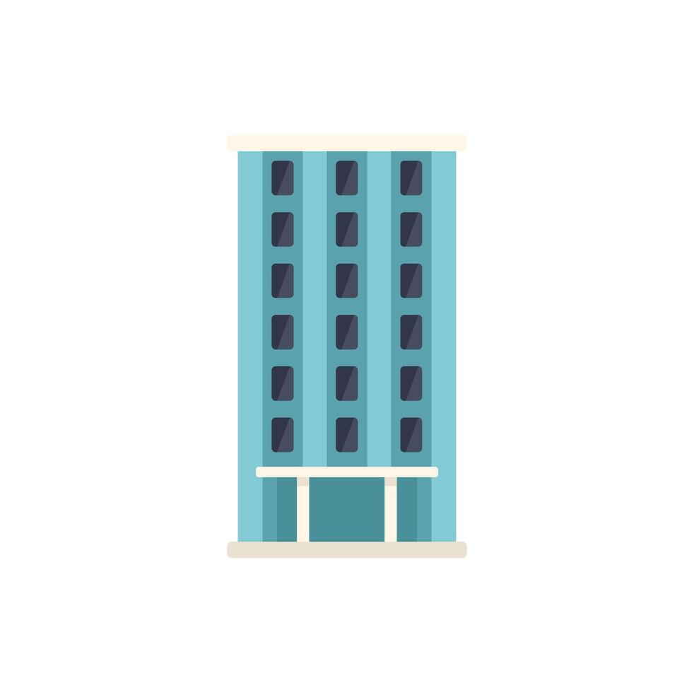 Modern office building showing urban business center vector
