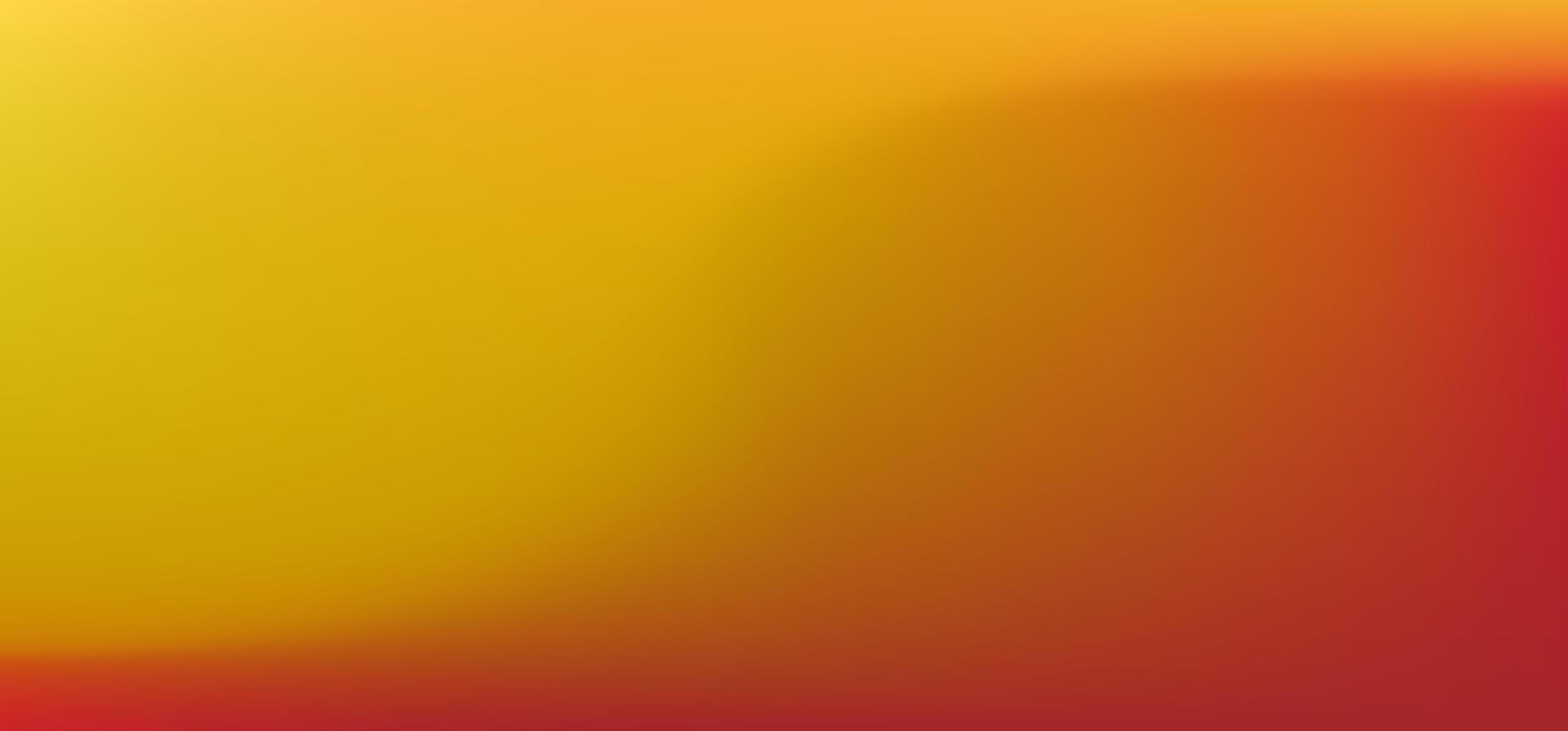 Red and Yellow Abstract Gradation Background Template. Blurred Yellow to red color gradient wallpaper design. Illustration. vector
