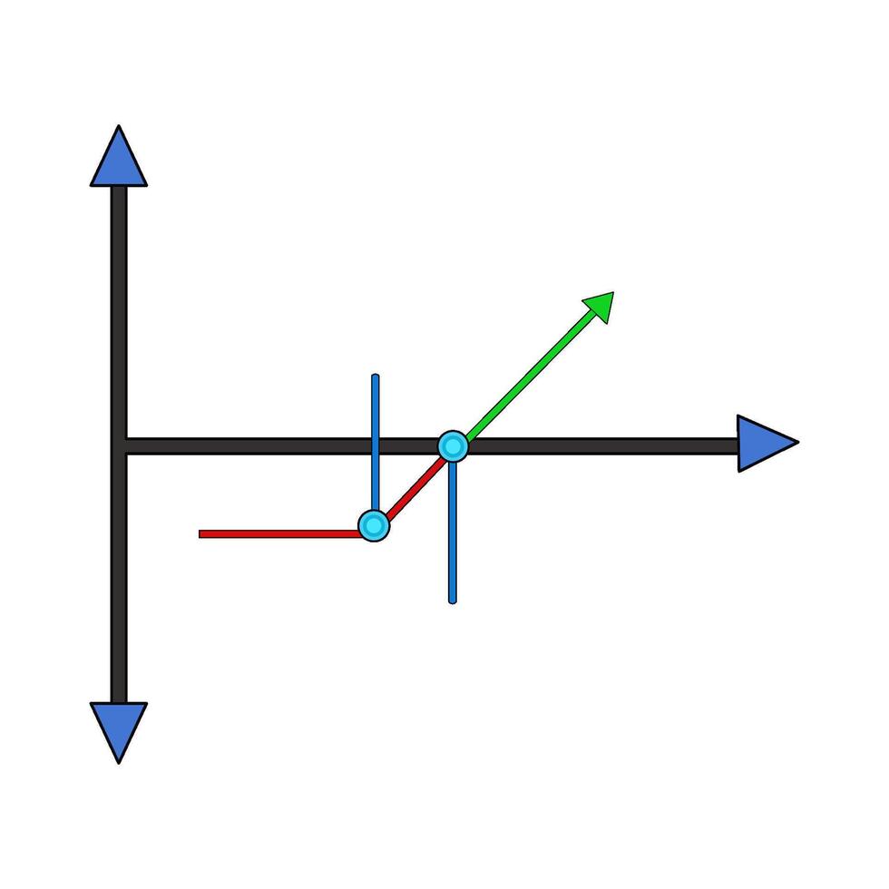 illustration of statistics vector