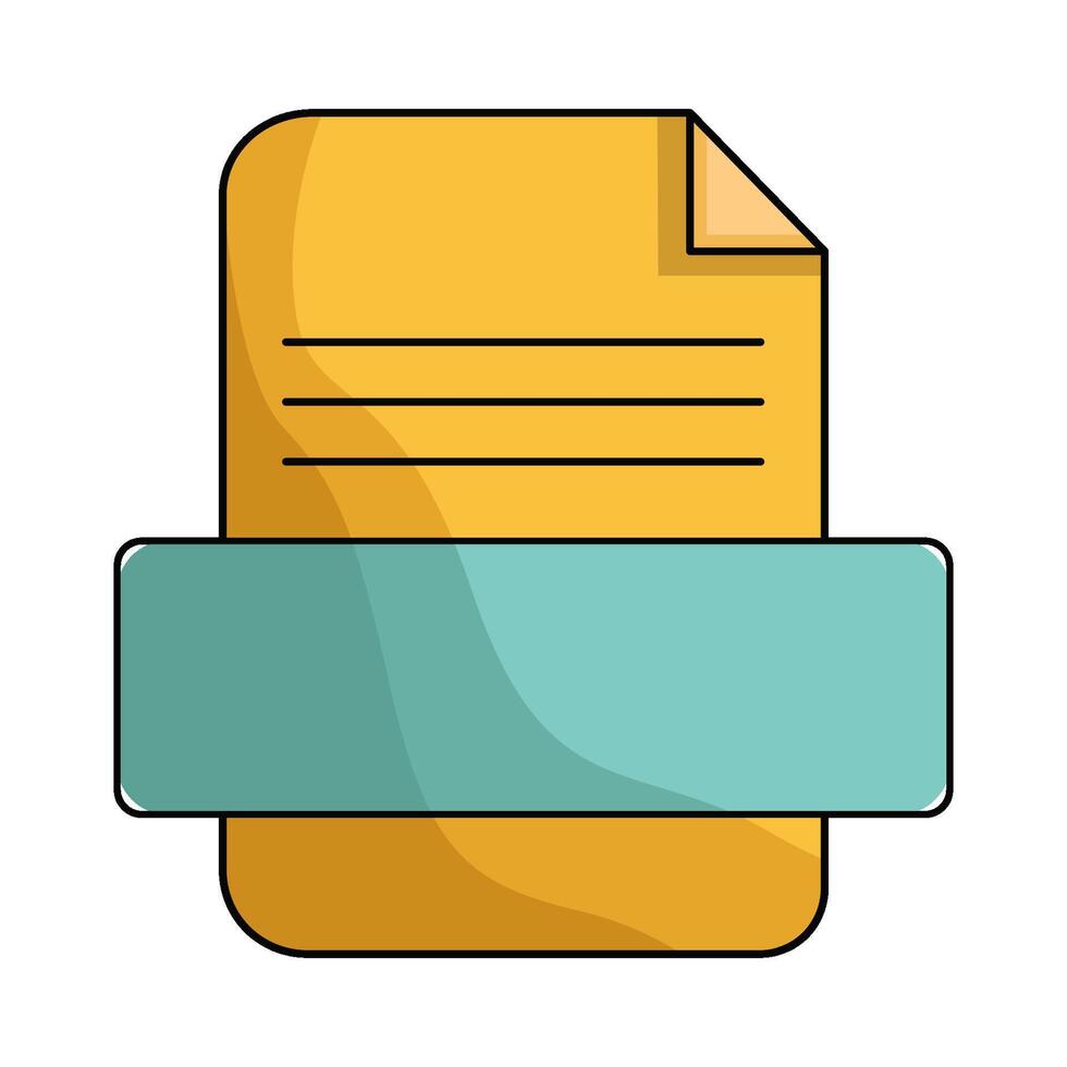 illustration of file vector
