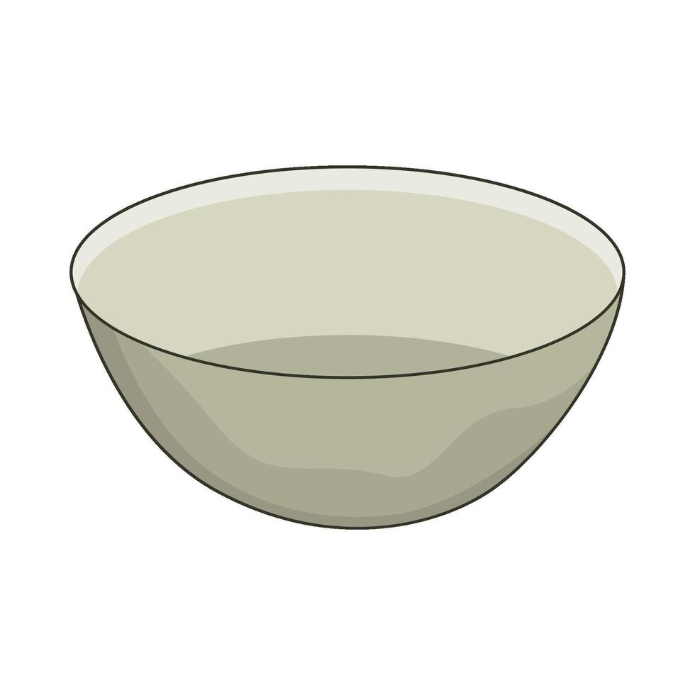 illustration of bowl vector