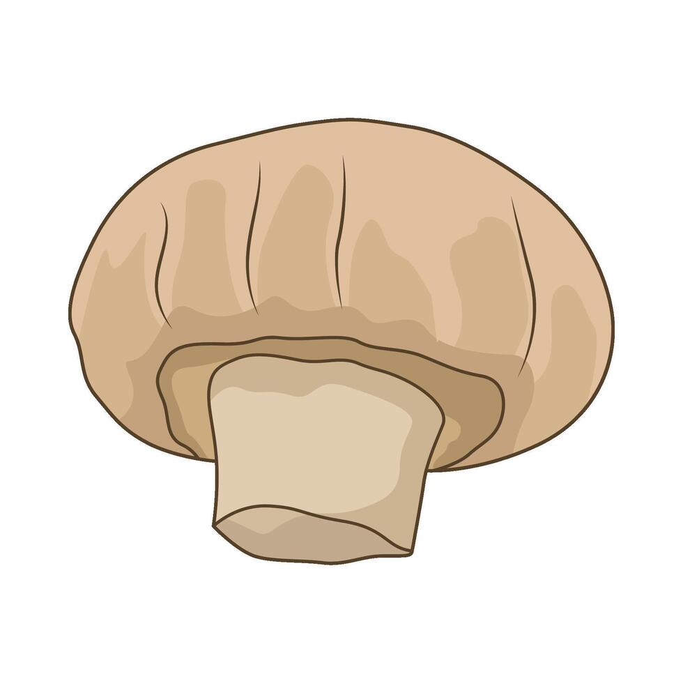 illustration of mushroom vector