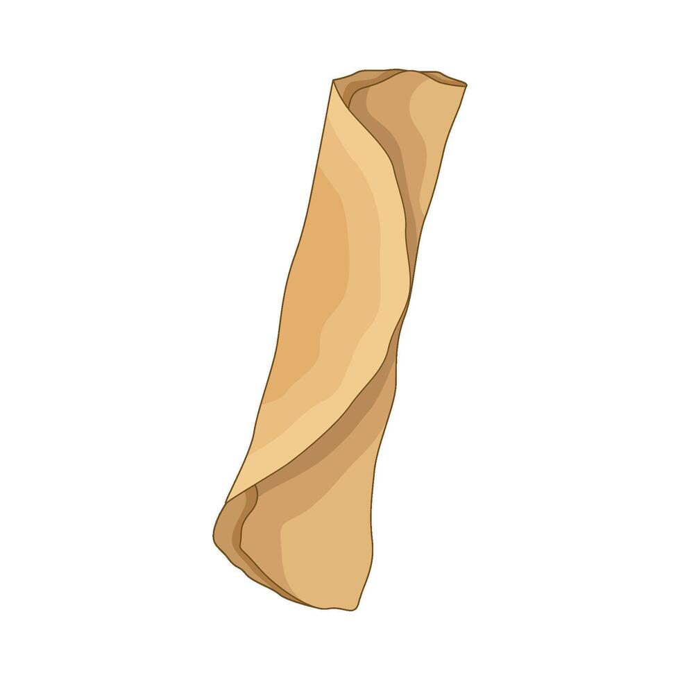 illustration of spring rolls vector