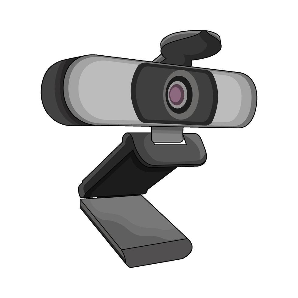 illustration of webcam vector