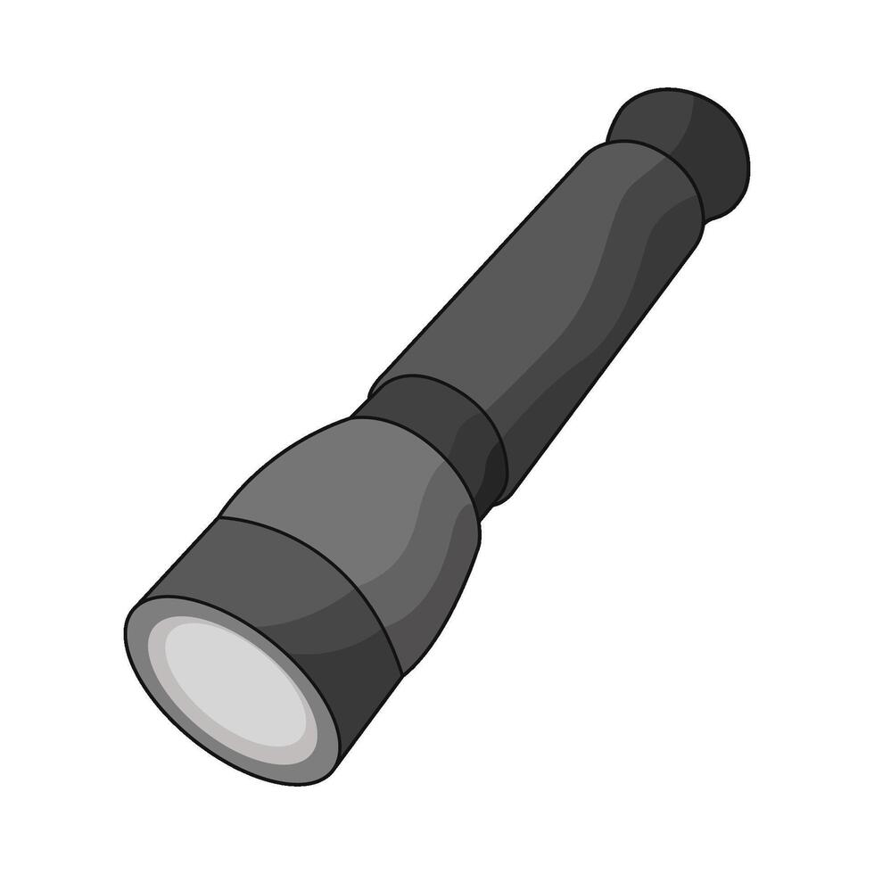 illustration of flashlight vector