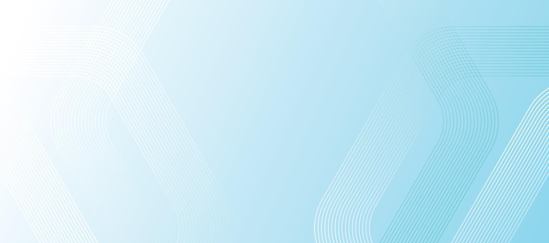 Abstract blue background with hexagon lines. abstract technology communication network background vector