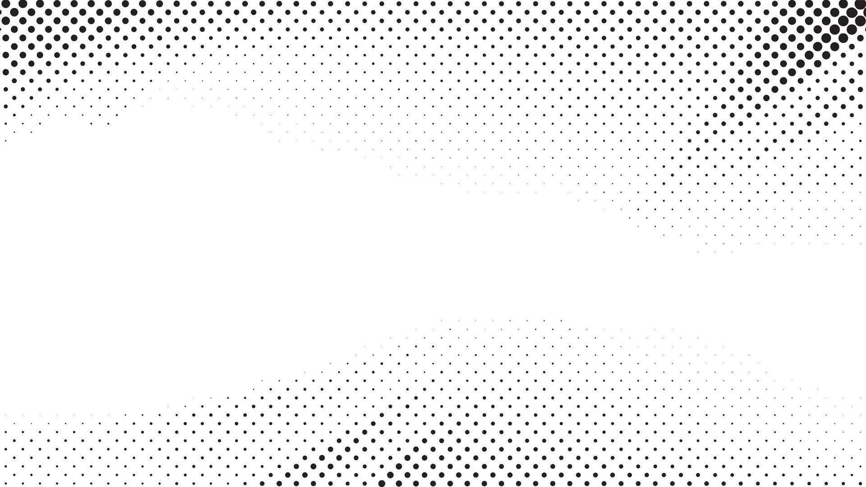 Abstract white and black color background with halftone effect, dot pattern. illustration. vector