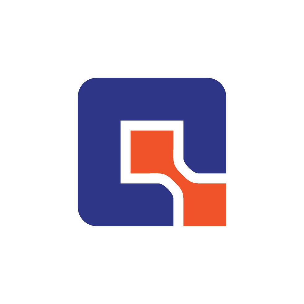 Letter Q Square Logo Template Illustration Design vector