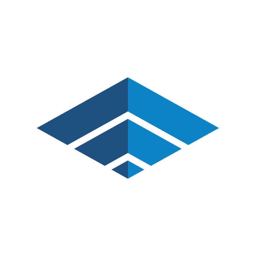 Box Diamond Shape Logo Template Illustration Design vector