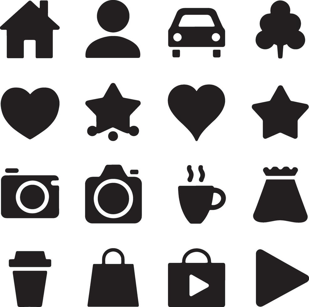SEO Optimization and Business Promotion Line Icons vector