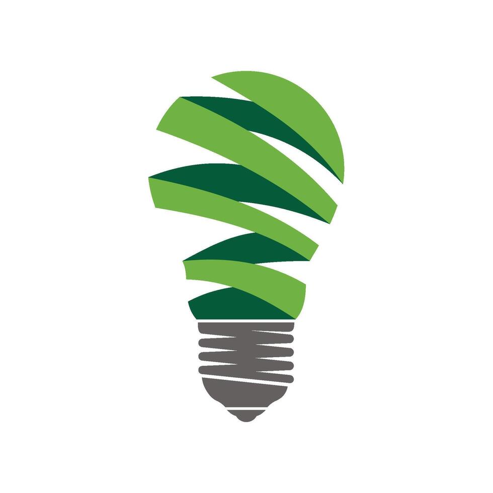 Light bulb Illustration Logo Template Illustration Design vector