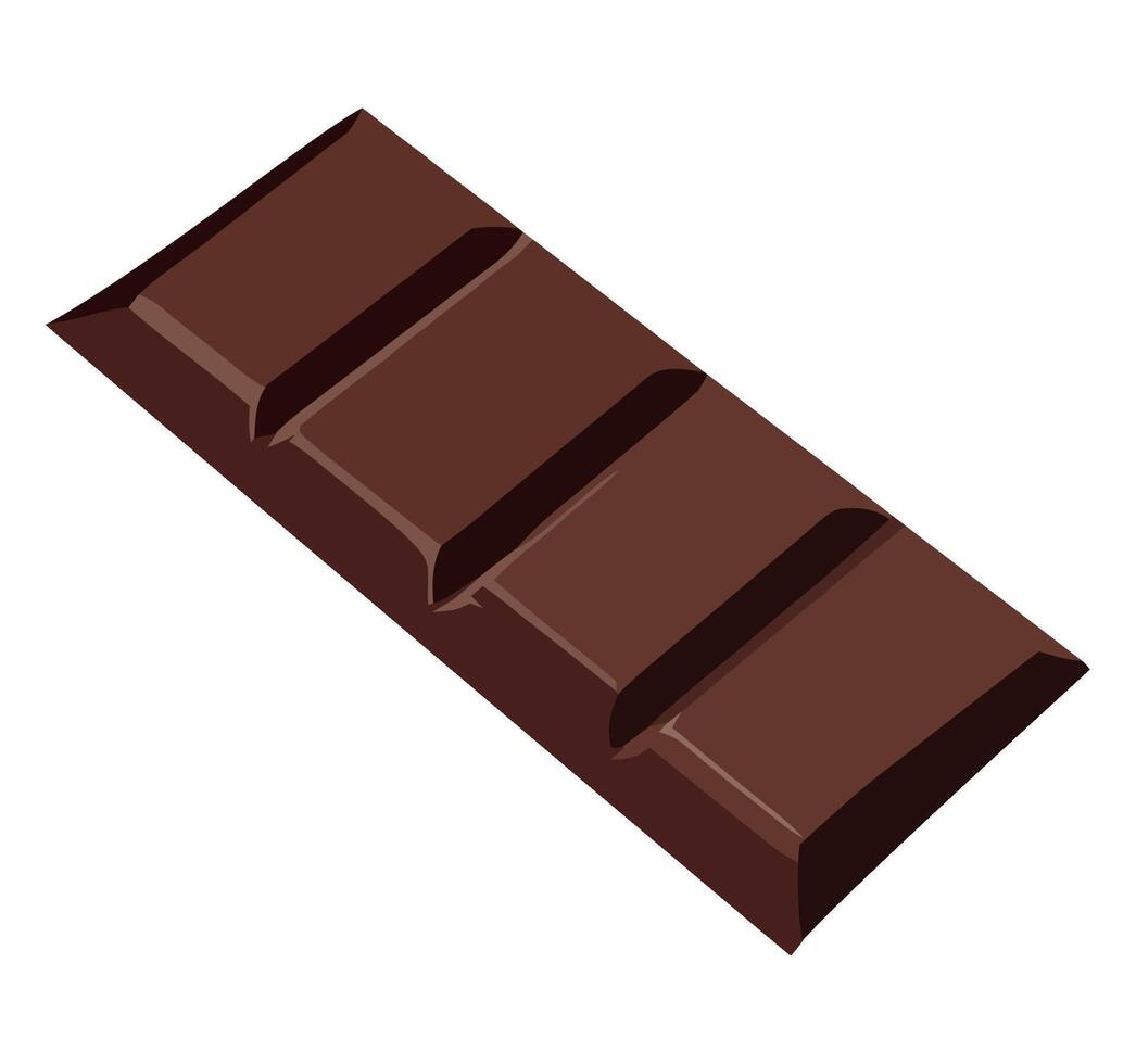 Chocolate bar price 1 credit usd 1 vector