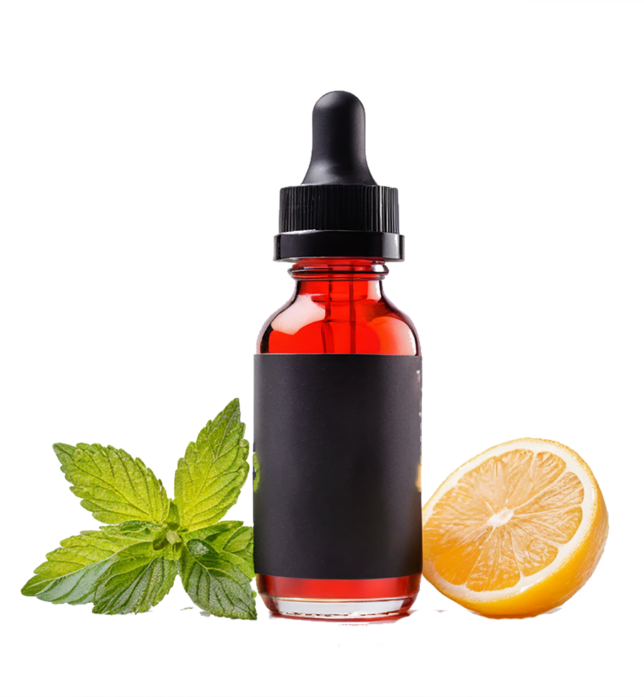 Vape Juice Cut Out isolated on transparent Background png