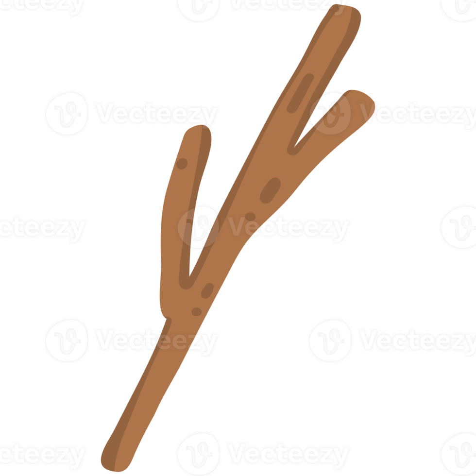 Dry tree branch illustration png