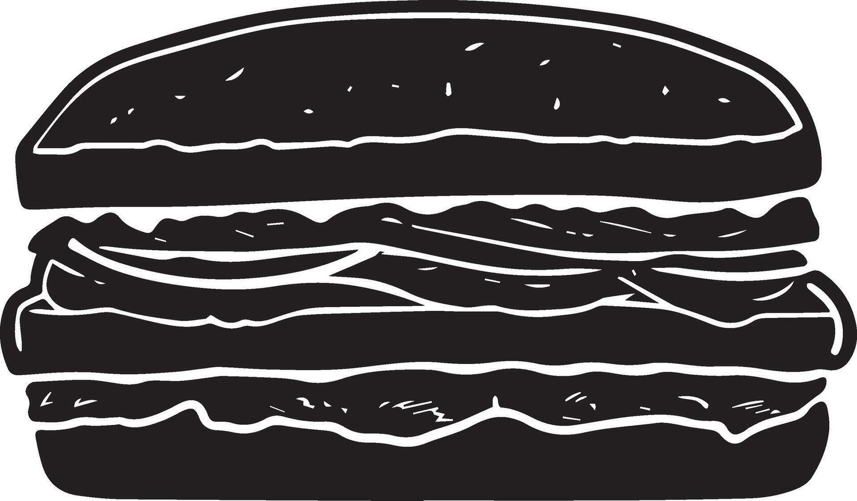 Burger Fast food vector