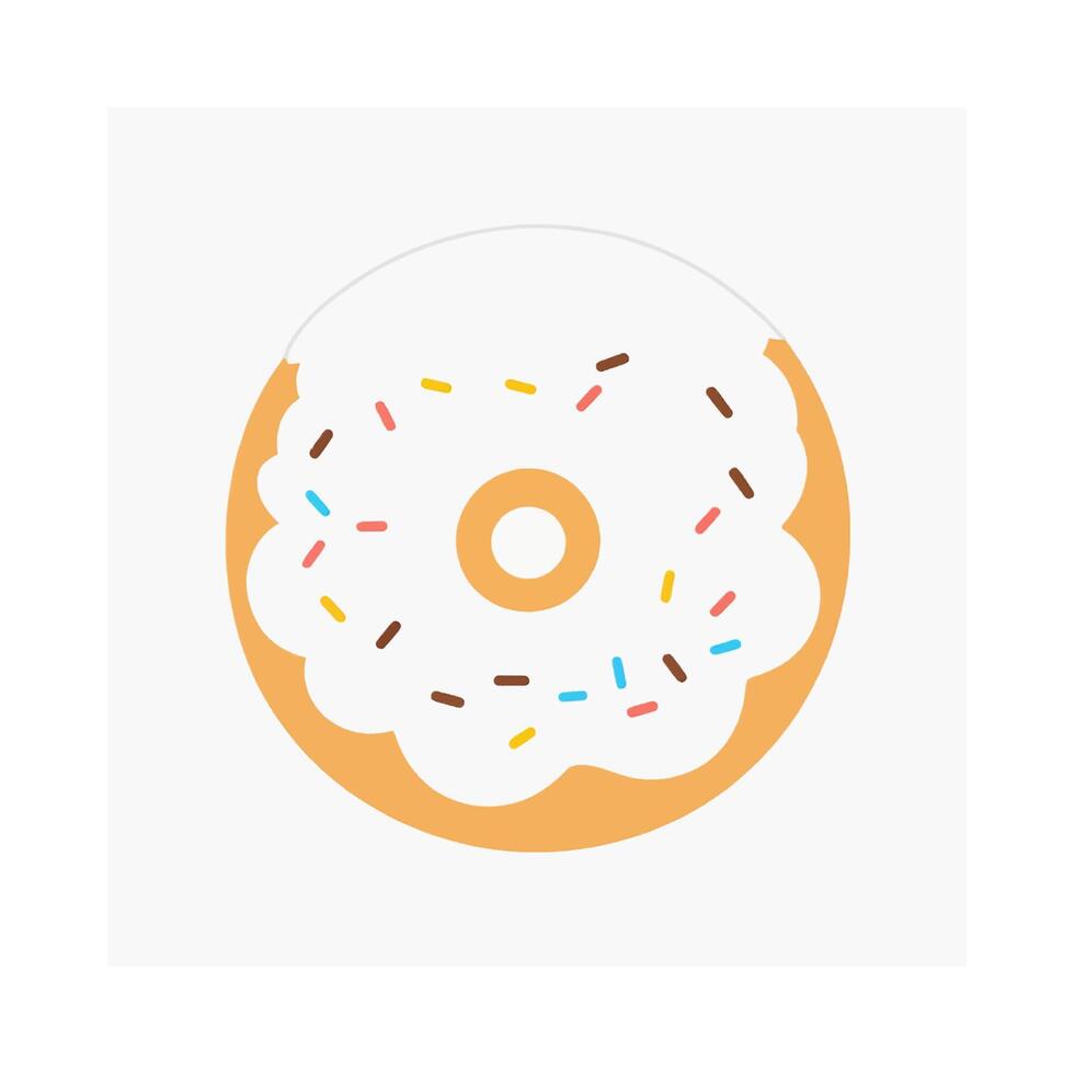Donut Dessert Sweet Snack Treat vector