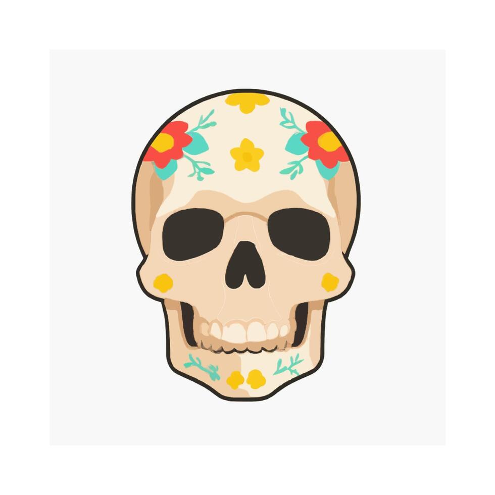Day of the Dead Skull Tradition Culture Celebration vector