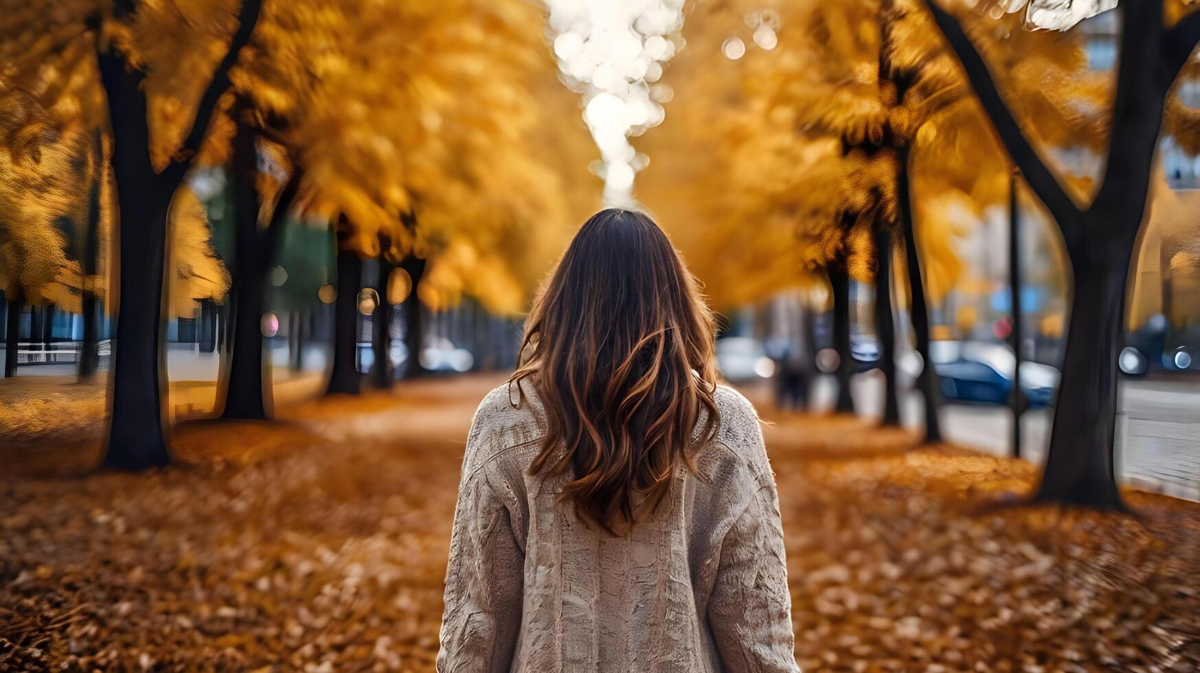 a breath taking realistic photo of forest Autumn Background Artistic Wallpaper Fairytale Dream Tree Beautiful Nature Lands