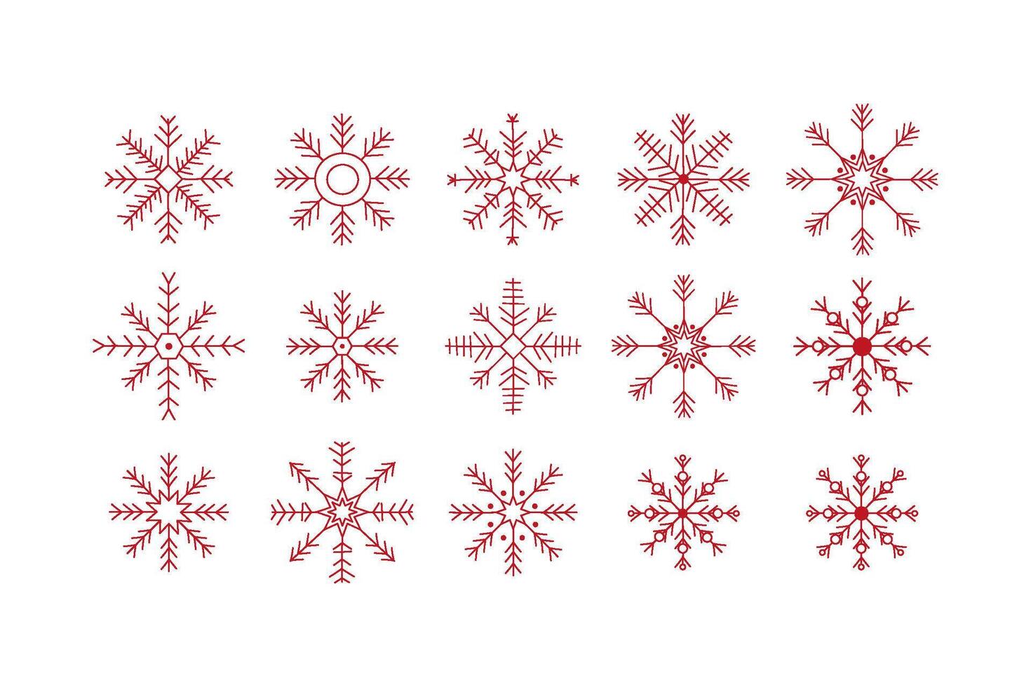 Snowflake icon isolated . Christmas and New year design element, frozen symbol, illustration vector