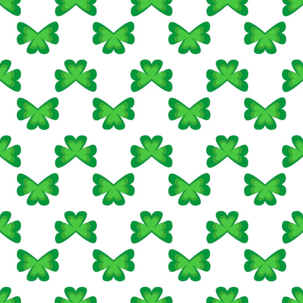 Patrick clover. Patrick icon. seamless pattern. Traditional design. Nature concept. Concept graphic design element. vector