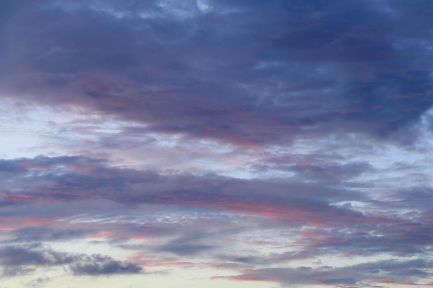 atmosphere of the evening sky is colorful after heavy rain, thunderstorms, bright sky, sunny, hot, cloudy, but beautiful each day that nature creates. photo