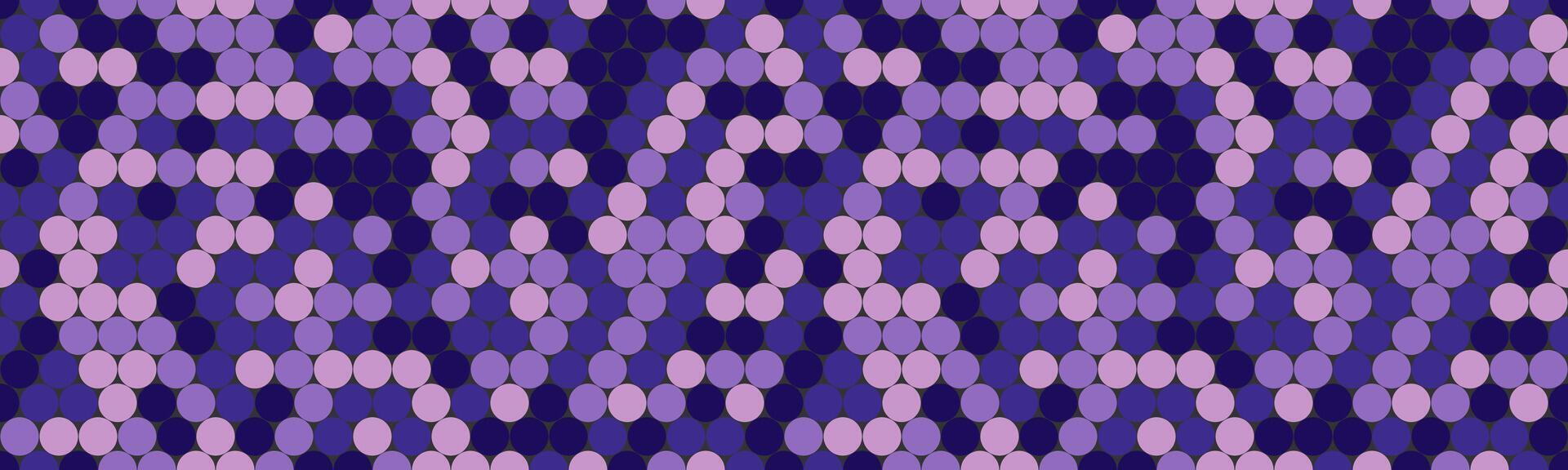 Round dotted pattern with geometric simplicity. Ideal for textile fabrics, wallpaper, or poster prints. Abstract design for seamless backgrounds. vector