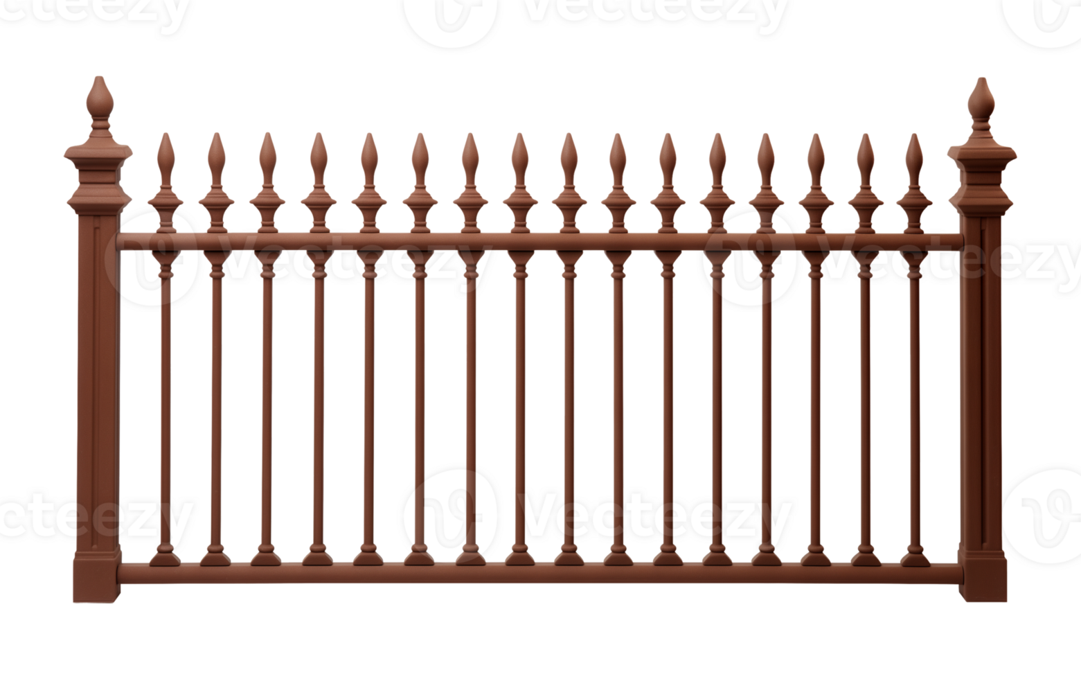 Terrace Fence Isolated on Transparent Background png