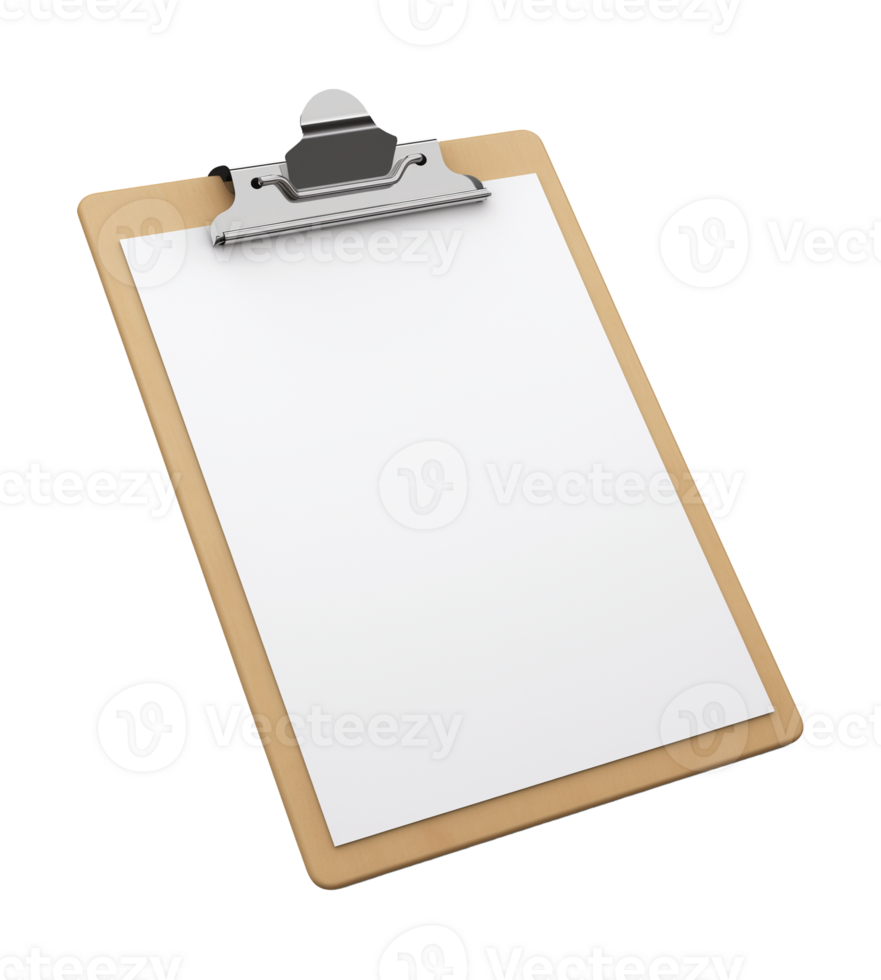 Clipboard Isolated on Transparent Background png