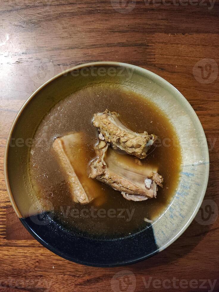 Hearty and Flavorful Bakut Pork Rib Soup with Rich Broth for a Satisfying Meal photo