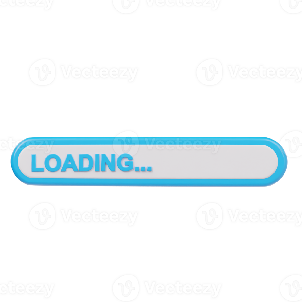 Loading icon 3d render png