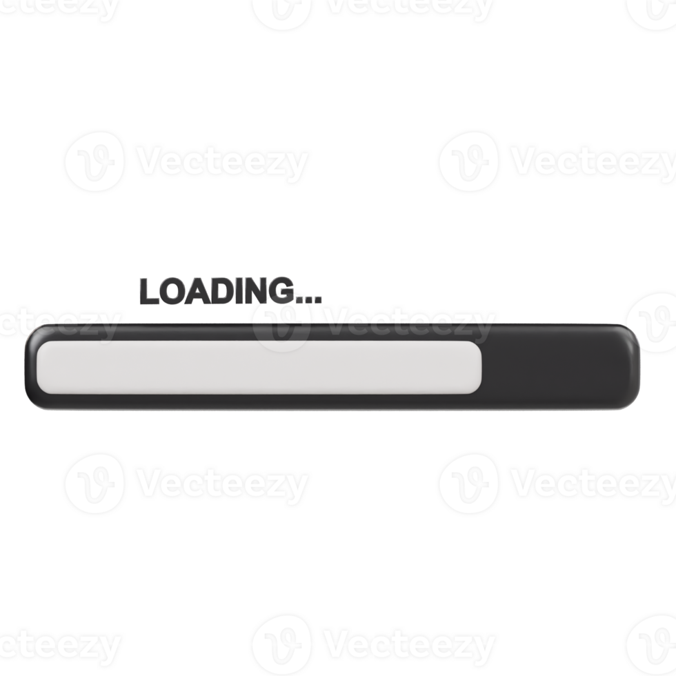 Loading icon 3d render illustration image png