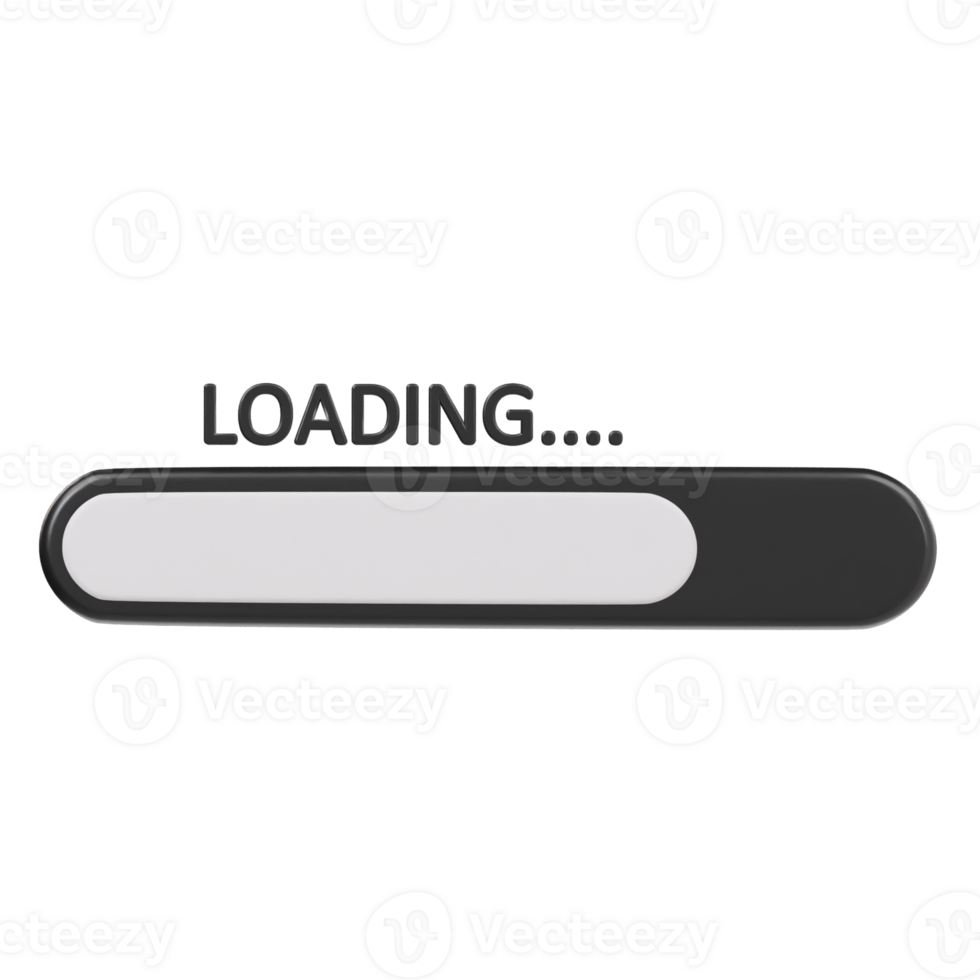 Loading icon render illustration png