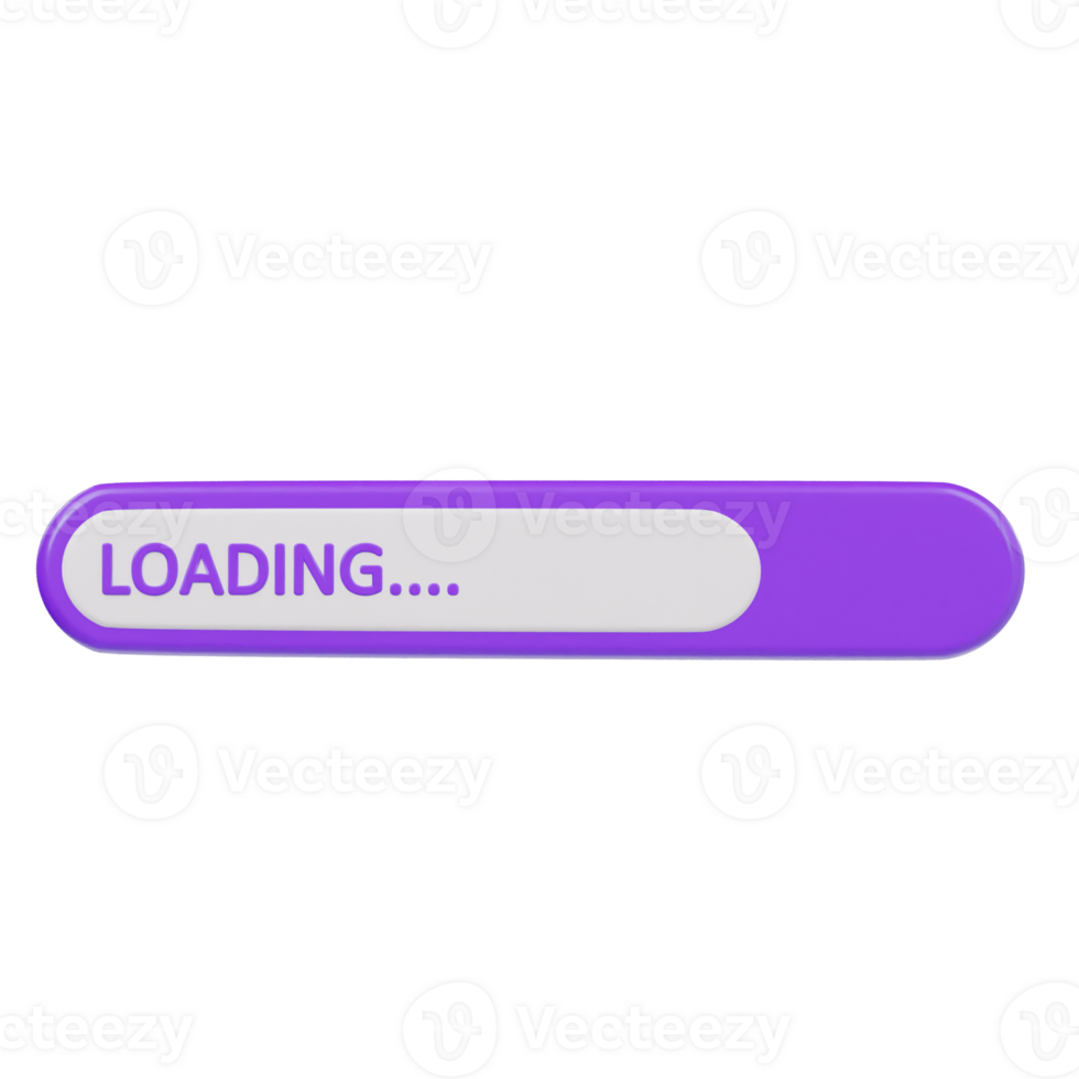 Loading icon 3d render png