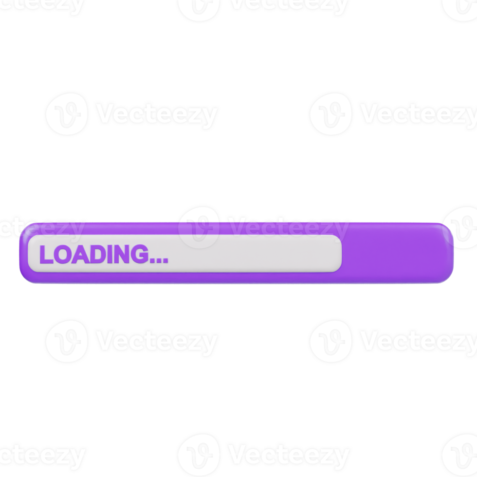 Loading icon 3d illustration png