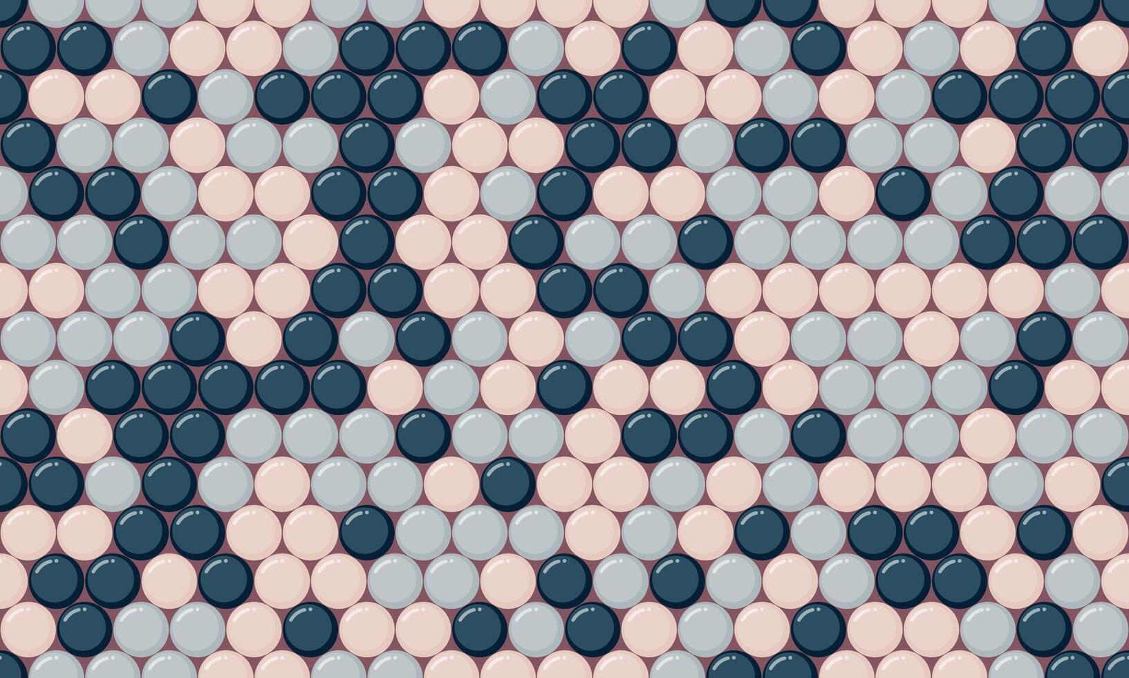 plaid pattern balls vector